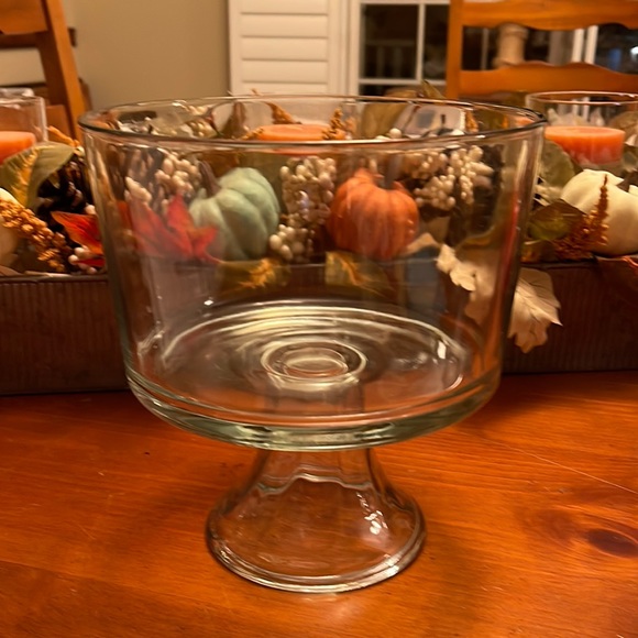Anchor Hocking Kitchen Anchor Hocking Presence Trifle Bowl Footed Crystal Poshmark